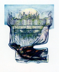 'par les reflets des murs,(...) des tours et des donjons' CHAMBORD